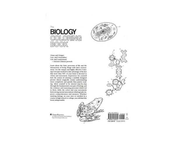 Coloring Concepts Biology Coloring Book